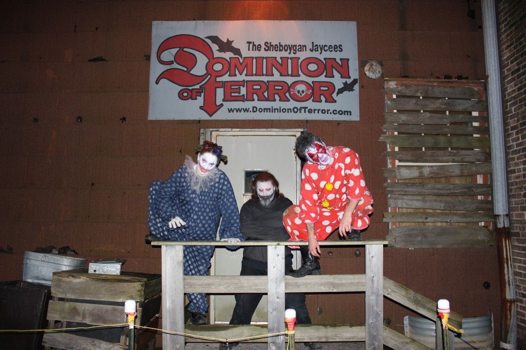 This is a picture of the Dominion of Terror haunted house.