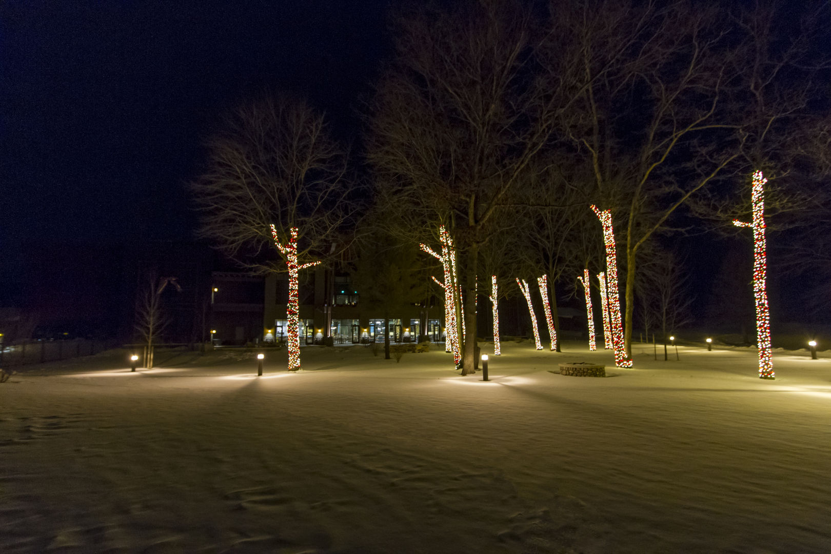 Event Center - Holiday Lighting Project Stevens Point, WI